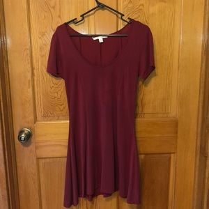 Francesca Swoop neck dress